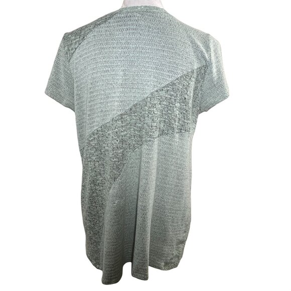 New Directions Green Short Sleeve Knit Sweater Top L – Fall Casual - Picture 7 of 11